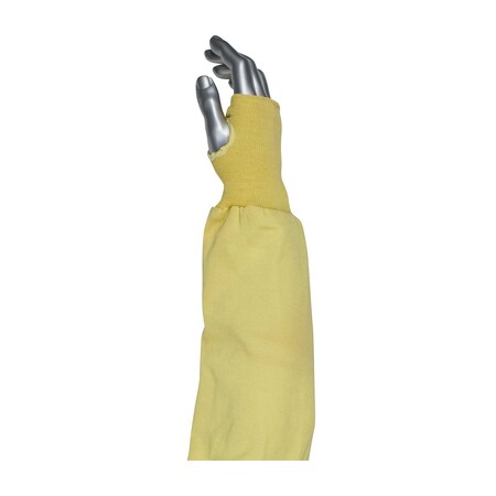 Pip Single-Ply Kevlar Sleeve with Blue/Gold Elastic End and Thumb Hole 10-K4826